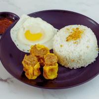 Fried Siomai Breakfast